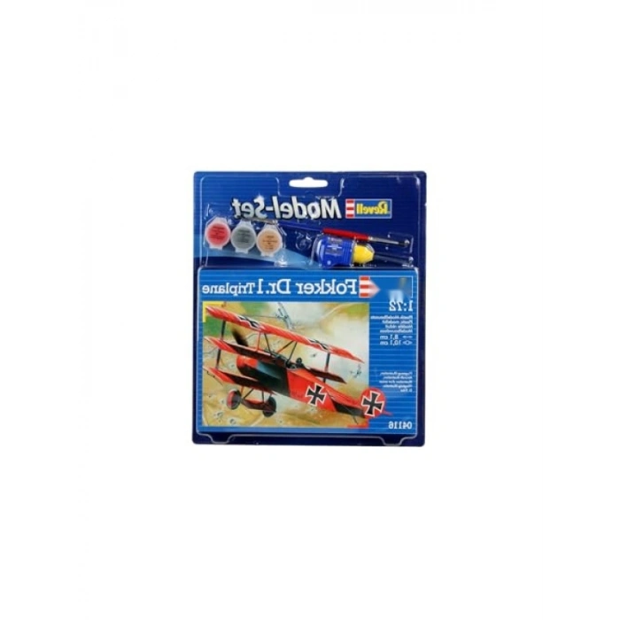 Fokker DR.1 Triplane Model Seti, 1:72