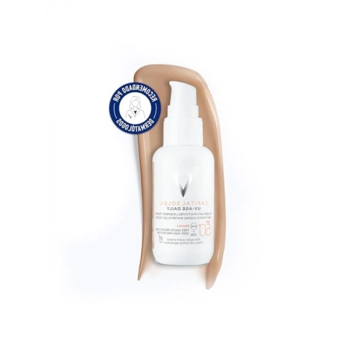 Foto Yaşlanma Karşıtı Renkli Güneş Koruyucu - SPF 50, 40 ml