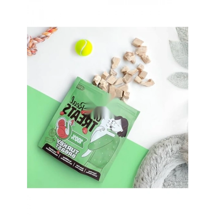 Freeze-Dried Çiğ Hindi Göğüs Ödül Maması, 40 g