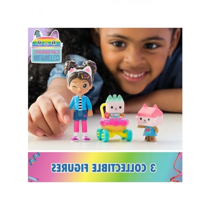 Gabbys Dollhouse Kitty Care Figür Seti - 3 Yaş ve Üzeri