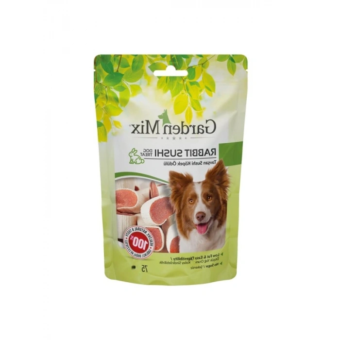 Garden Mix Tavşan Sushi Köpek Ödülü, 75 g