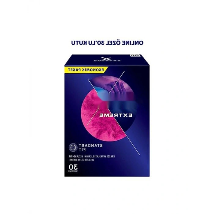 Geciktirici ve Tırtıklı Prezervatif - 30lu Paket
