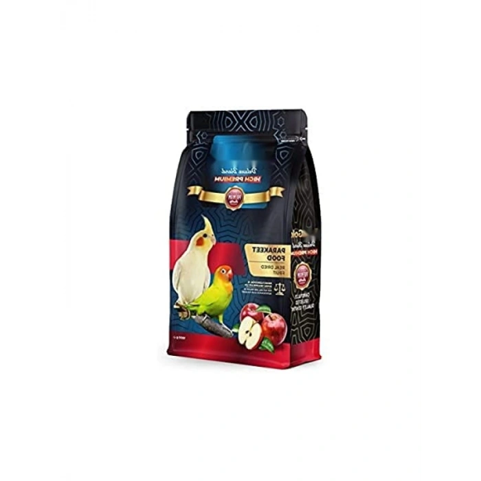 Gerçek Elmalı Premium Paraket Kuşu Yemi, 1 Kg