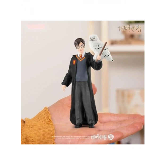 Gerçekçi Hedwig Figürü - Harry Potter Temalı Koleksiyon Parçası
