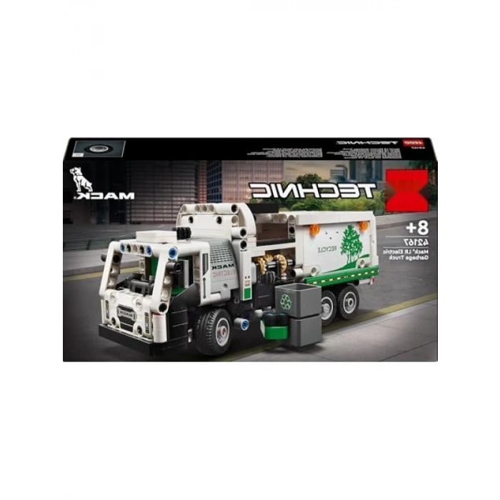 Geri Dönüşüm Temalı Çöp Kamyonu Model Seti - LEGO Technic ile Gerçekçi Oyun