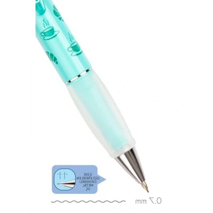 Gizlenebilir Uç Mekanizmalı Kalem, 0.7 mm