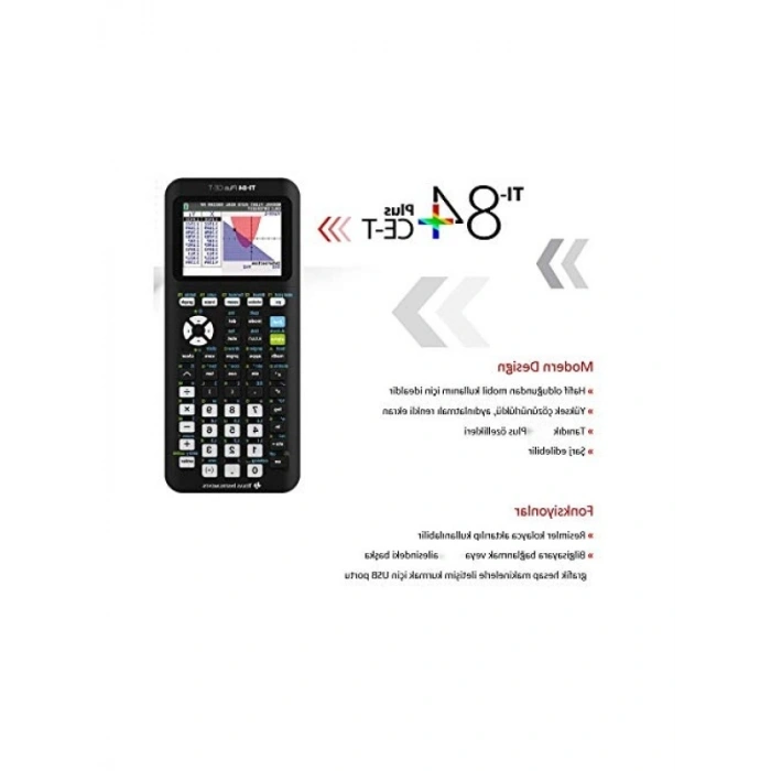 Grafik Hesap Makinesi - TI-84 PLUS CE-T Python Edition