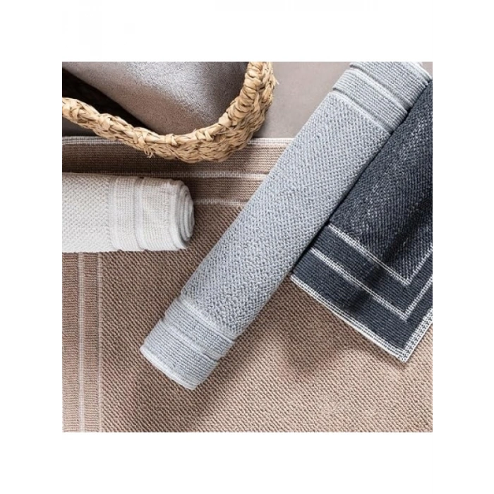 Gri Banyo Paspası - 60x100 cm, Yüksek Kalite