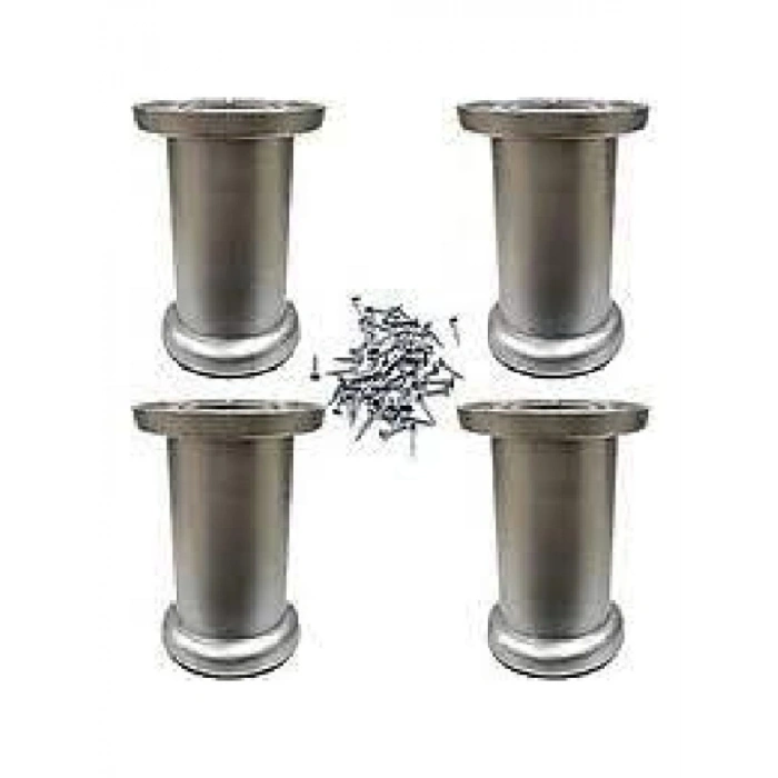 Gri Plastik Mobilya Ayak, 10 cm, 4 Adet