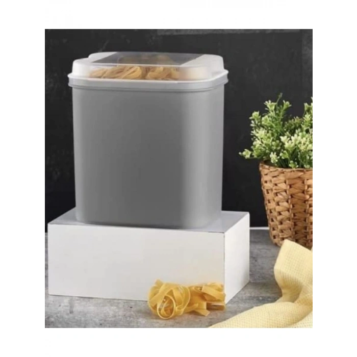 Gri Renkli 4500 ml Kapasiteye Sahip Saklama Kabı