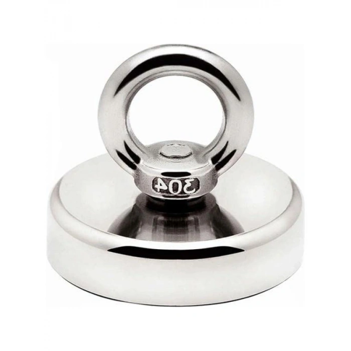 Güçlü Neodyum Mıknatıs - 48mm | 75kg Çekim Gücü