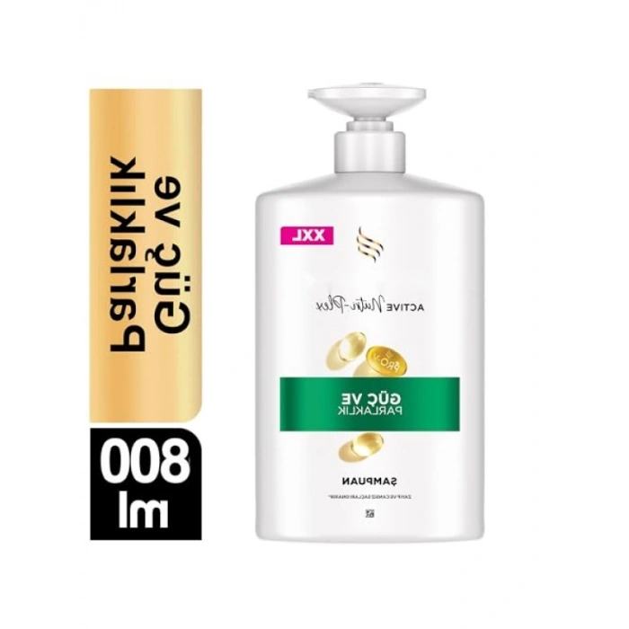 Güçlü Saçlar İçin Parlaklık Verici Şampuan 800 ML