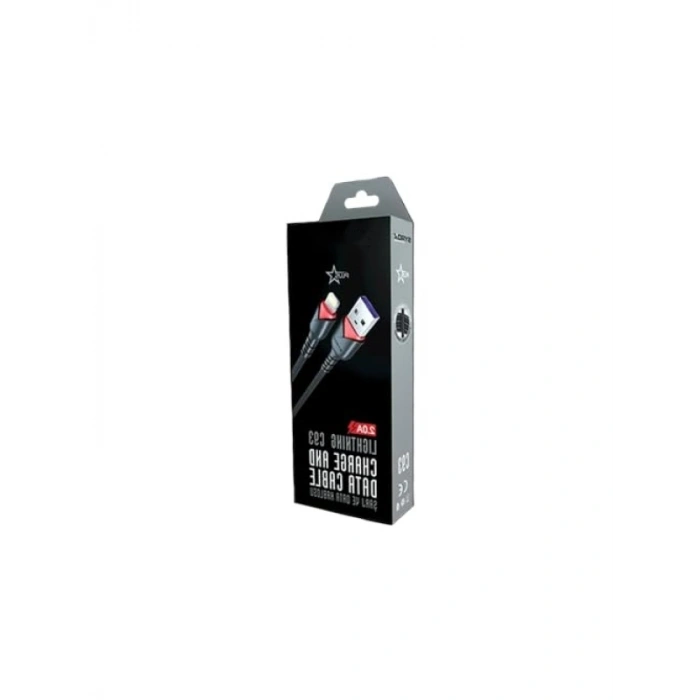 Gül Desenli Araç Şarjı - 2.0 MAH - Siyah