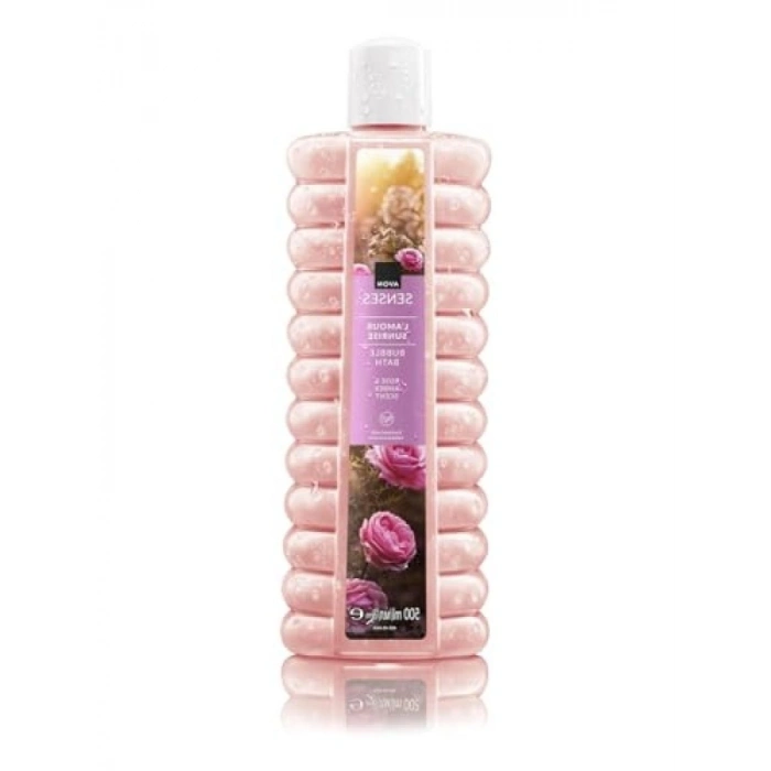Gül ve Kehribar Kokulu Banyo Köpüğü 500 ml - Rahatlatıcı Etki