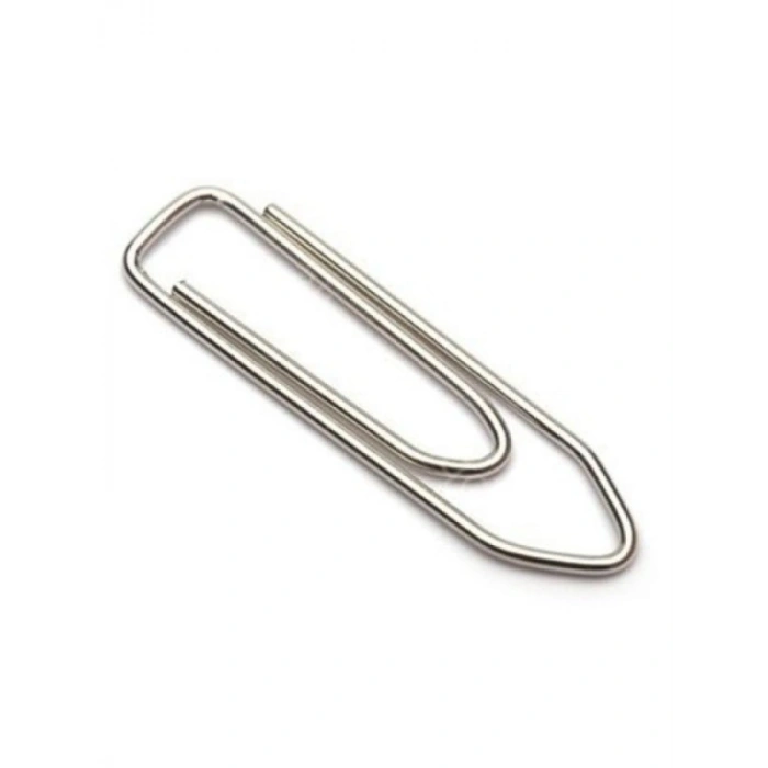 Gümüş Metal Ataş Seti - 100 Adet, 25 mm