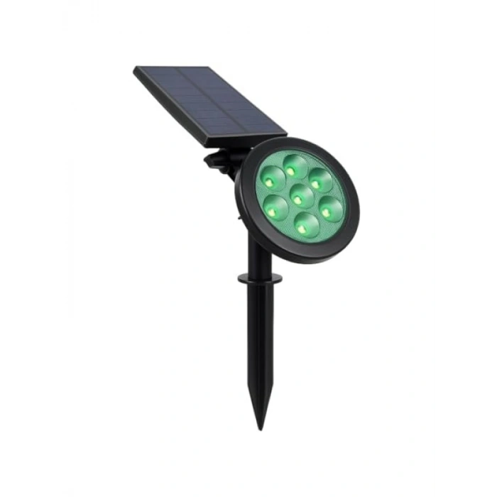 Güneş Enerjili Bahçe Aydınlatma Lambası - 200 Lümen, 9 LED