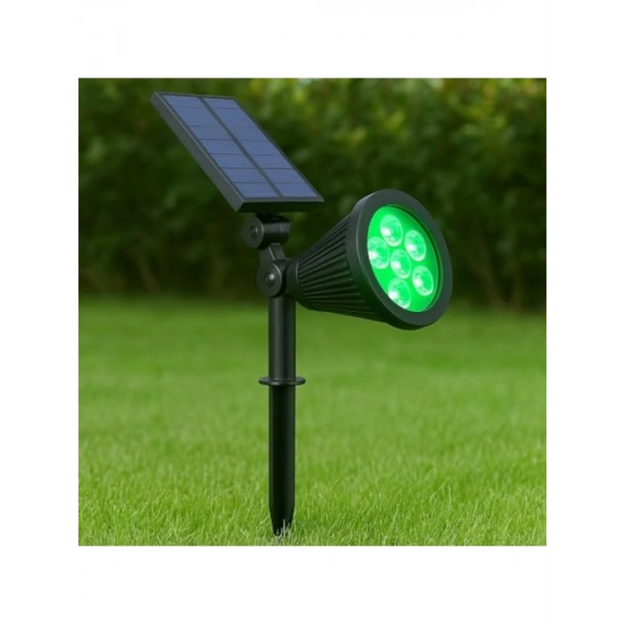 Güneş Enerjili Solar LED Bahçe Armatürü - 7W, 90 Lümen