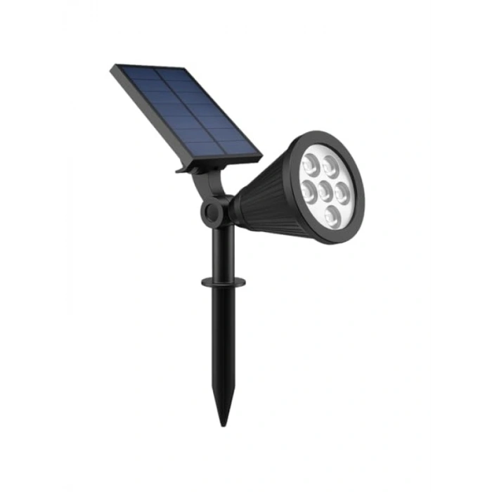 Güneş Enerjili Solar LED Bahçe Armatürü - 7W, 90 Lümen