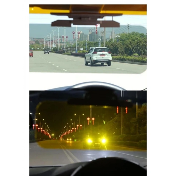 Güneşlik ve Gece Görüş Göz Koruma Özellikli Araç Aksesuarı