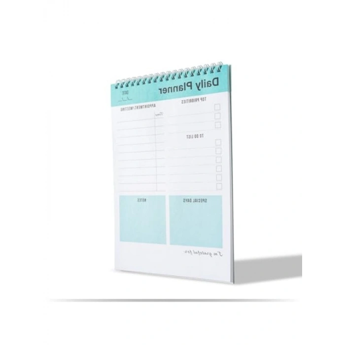 Günlük Planlayıcı Defter - Yapılacaklar Listesi ve Kontrol Listesi