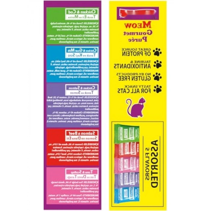 Gurme Kedi Ödül Maması Karma Paket - 5 Farklı Çeşit