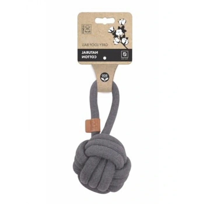 Güvenli Çekmeli Örgü Top Oyuncak (11 cm)