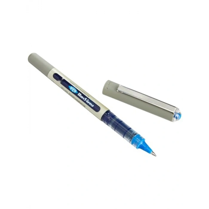 Güvenli Kapaklı Mavi Roller Kalem - 0.7 mm Uç Kalınlığı