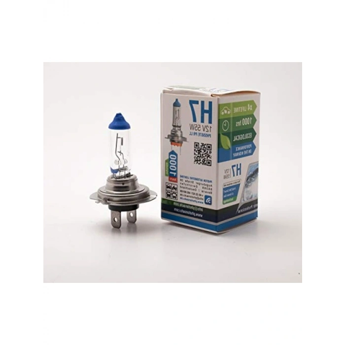 H7 12V 55W Halojen Ampul - Eco +%30 Fazla Işık