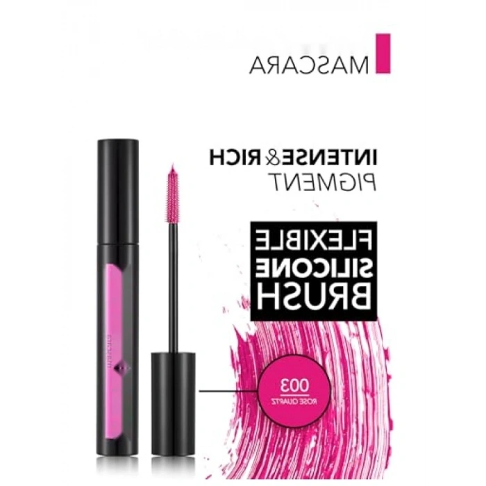 Hacim Veren Yüksek Pigmentli Renkli Maskara - 003 Rose Quartz