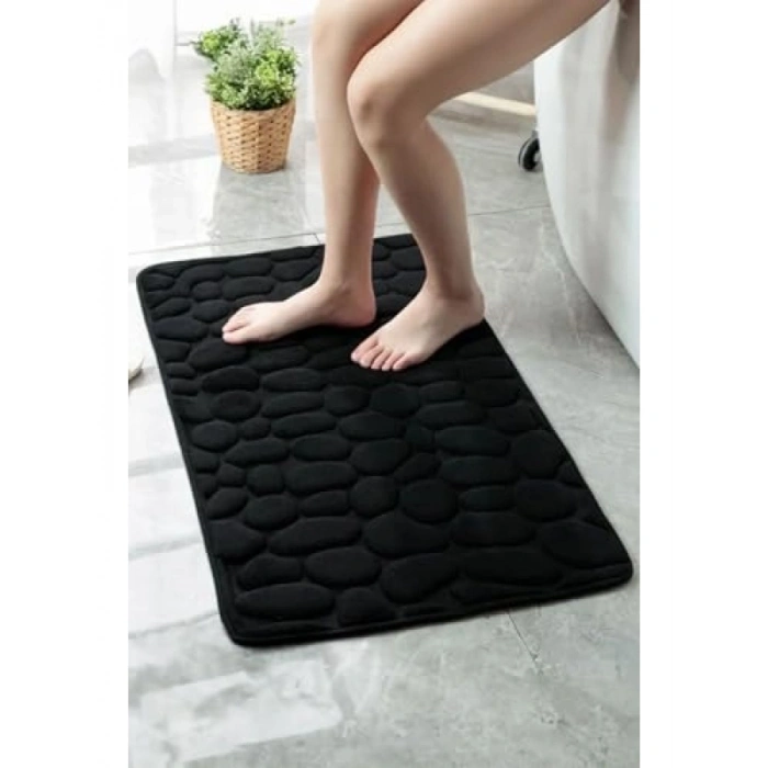 Hafızalı Köpük Kaymaz Banyo Paspası - 40x60 cm