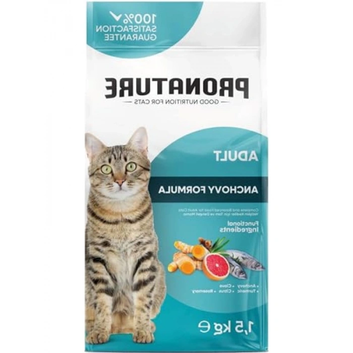 Hamsili Yetişkin Kedi Maması - 1.5 Kg