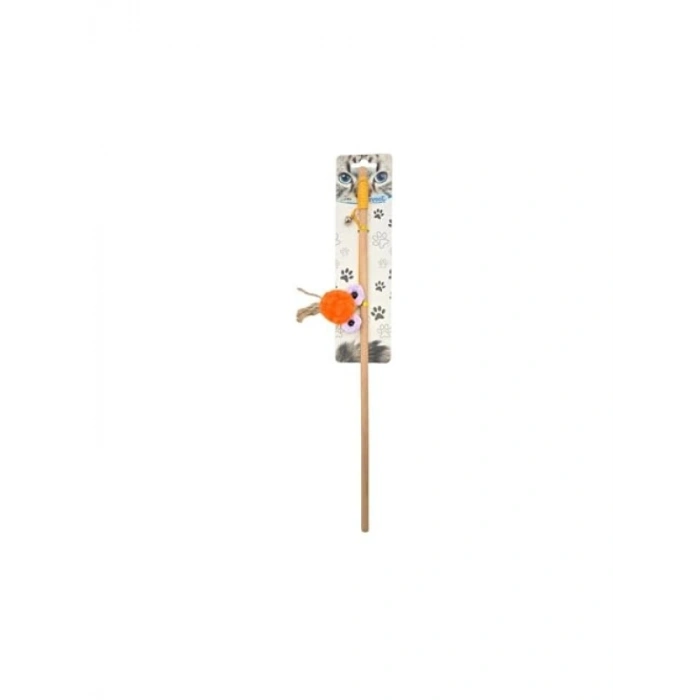 Hasır Kuyruklu Kadife Emoji Kedi Oltası