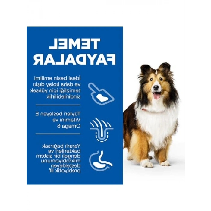 Hassas Deri ve Mide Yetişkin Orta Irk Köpek Maması - Tavuklu, 14 kg