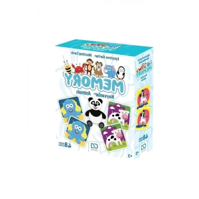 Hayvan Temalı Eşleştirme Kartları (24x2)