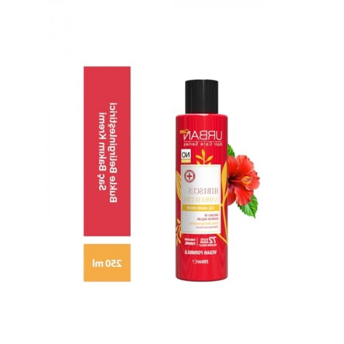 Hibiscus ve Shea Yağı İçeren Kıvırcık ve Dalgalı Saç Kremi - 250 ml