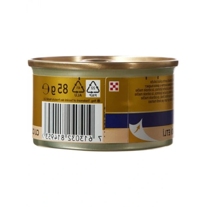 Hindili Kıyılmış Yaş Kedi Maması, Yetişkin (24 x 85 gr)