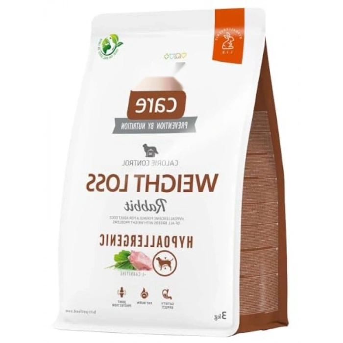 Hipoalerjenik Tavşan Etli Kuru Mama - Kilo Problemi Olan Köpekler İçin, 3 kg