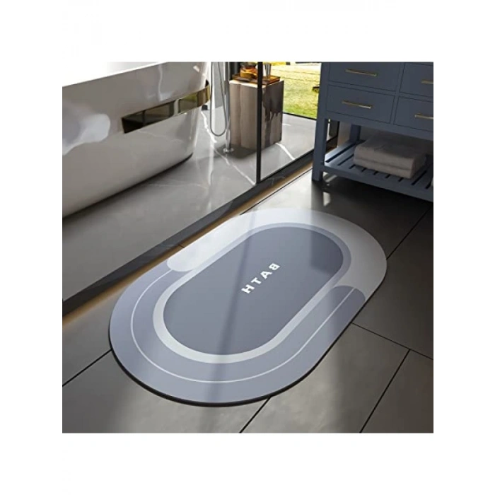 Hızlı Kuruyan Kaymaz Banyo Paspası - 43x69 cm