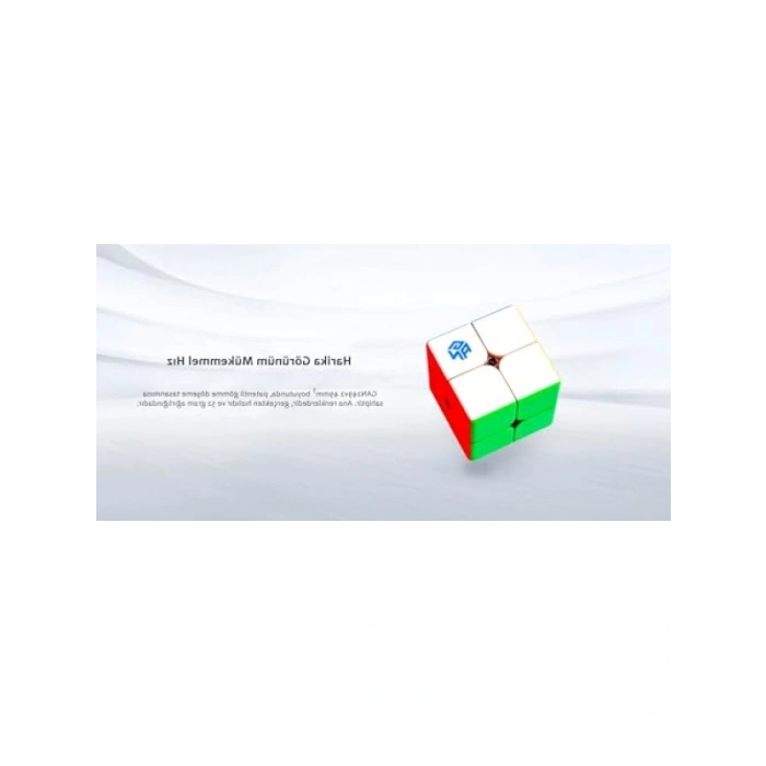 Hızlı ve Hafif Rubik Küp Zeka Küpü - 49 mm3, 52 gram