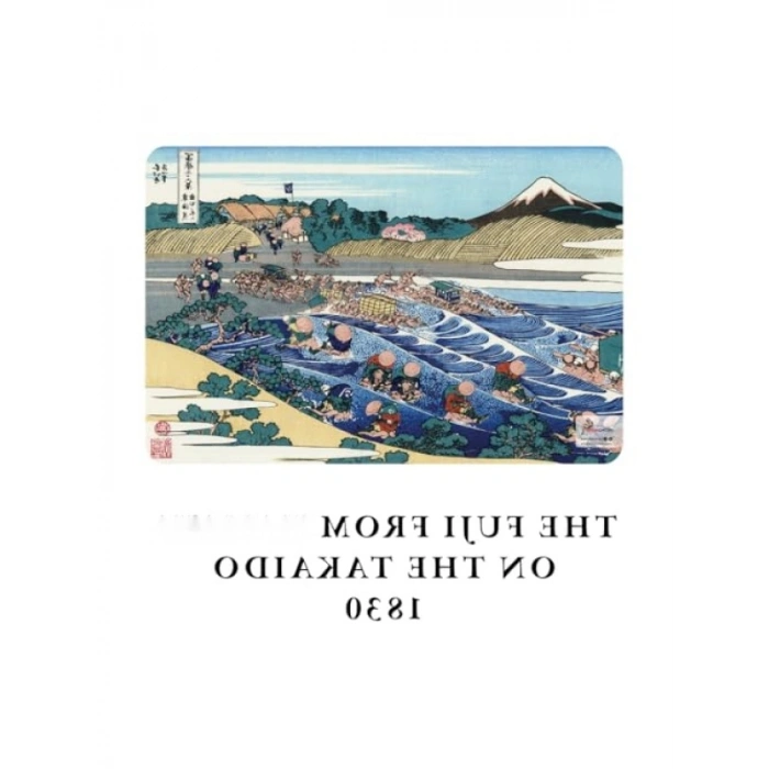 Hokusai Temalı A6 4lü Defter Seti - Çizgisiz, 192 Sayfa