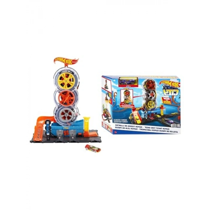 Hot Wheels City Tekerlek Kulesi Oyun Seti - 4-8 Yaş Arası Çocuklar için