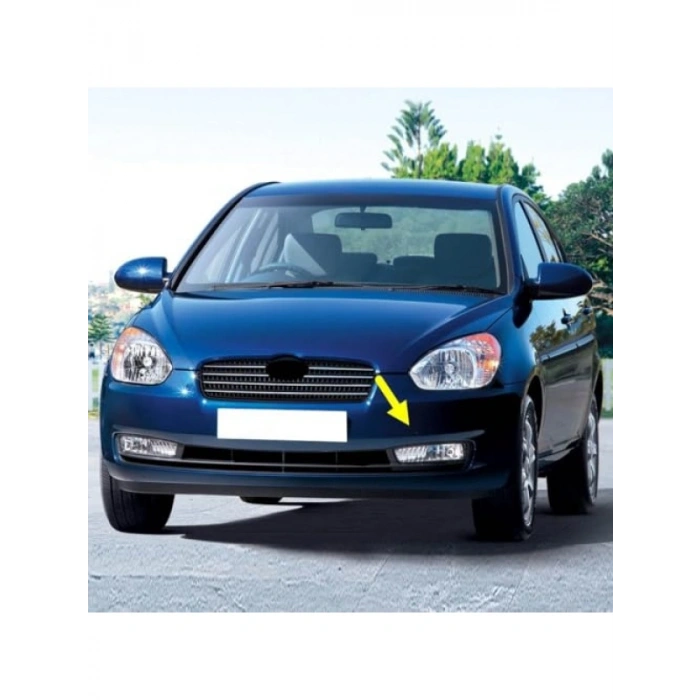 Hyundai Accent ERA 2006-2011 Uyumlu Ön Tampon Çeki Demiri Kapağı