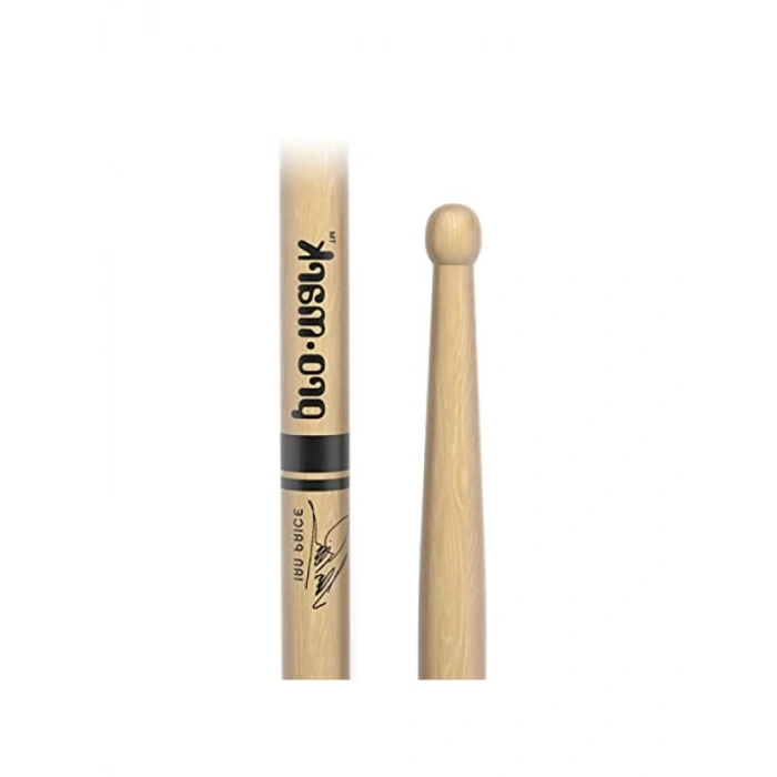 Ian Paice İmzalı M Boyut 409 mm Ahşap Uçlu Davul Çubukları