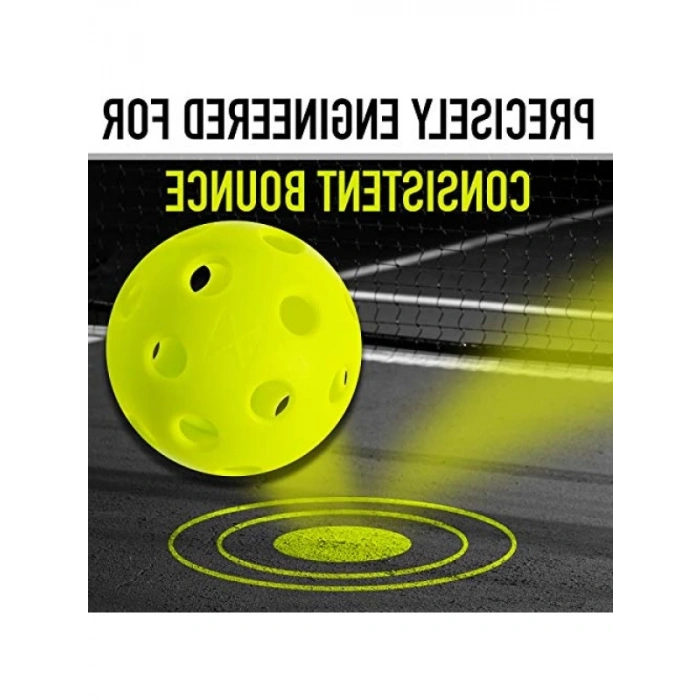 İç Mekan için Özel Tasarlanmış Pickleball Topu - 3lü Paket
