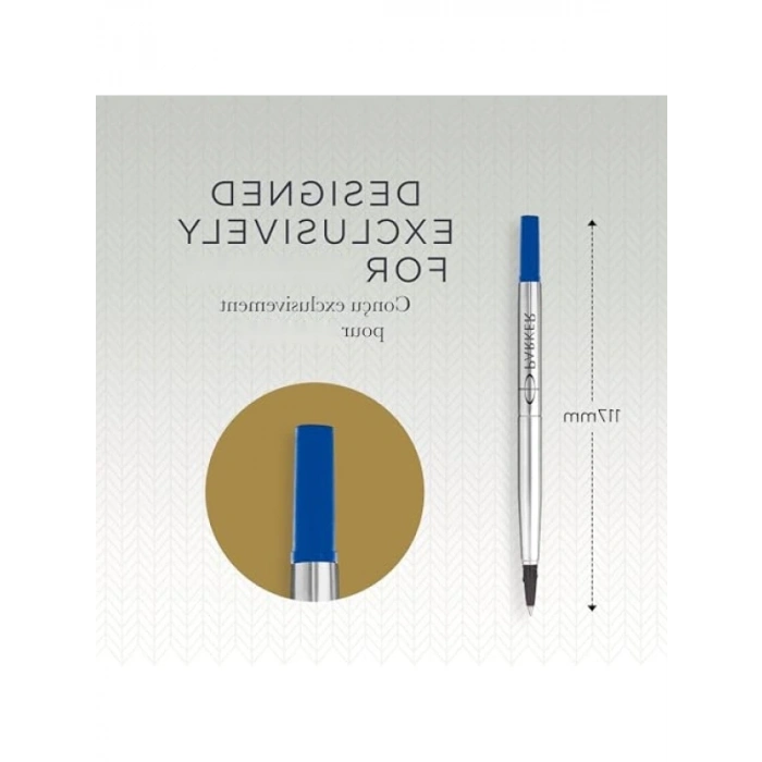 İnce Uçlu Rollerball Kalem Yedeği, Mavi