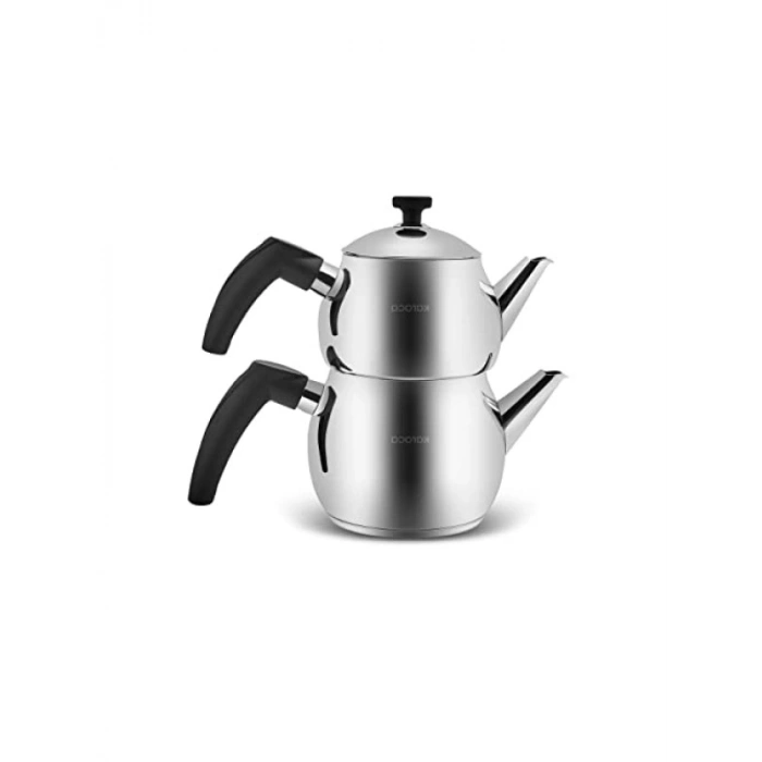 İndüksiyon Tabanlı Mini Boy Çaydanlık - 0,65L Demlik