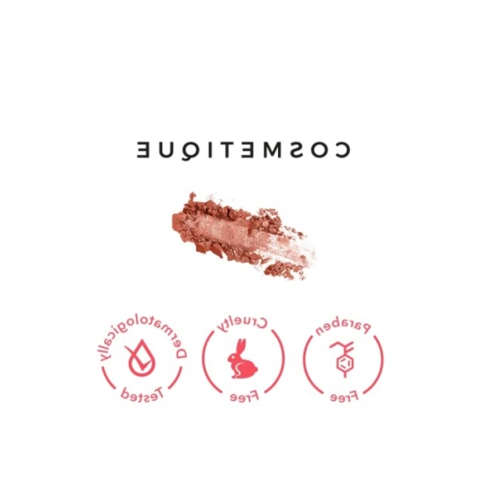 İpeksi Dokuya Sahip Fırınlanmış Toz Allık - 06 Hot Rose