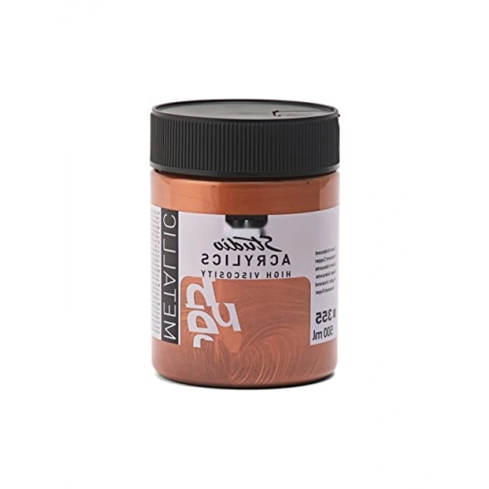 İridescent Copper Akrilik Boya - 500 ml