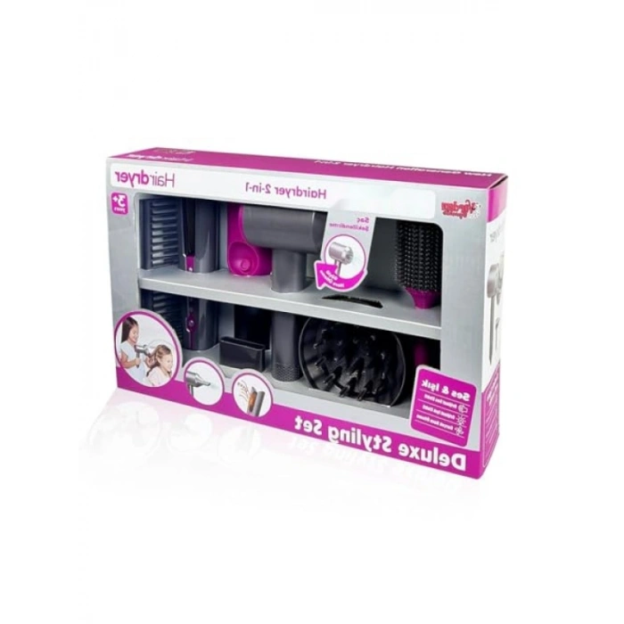 Işıklı ve Sesli Lüks Saç Şekillendirici Set - Eğlenceli Oyuncak