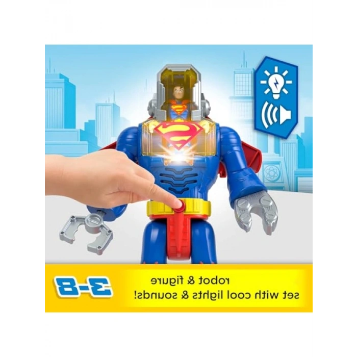 Işıklı ve Sesli Superman Robot Kostümü